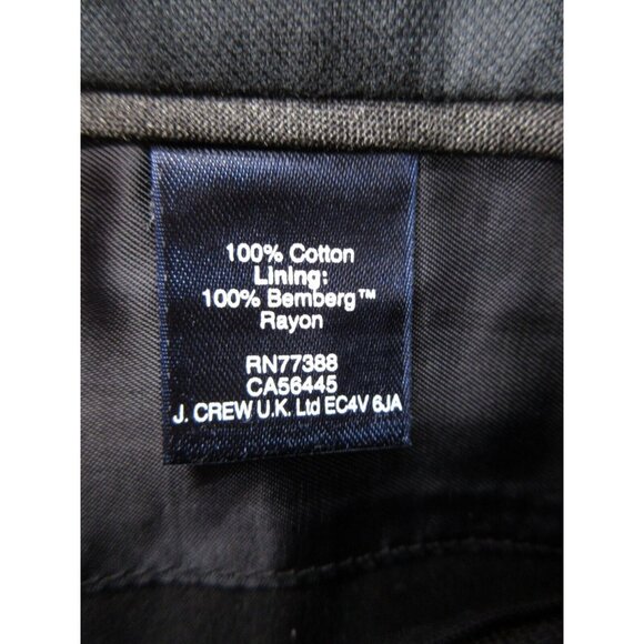 J Crew Sport Coat 40 Ludlow Tollegno 1900 Blazer Jacket Business Italy - Picture 12 of 13